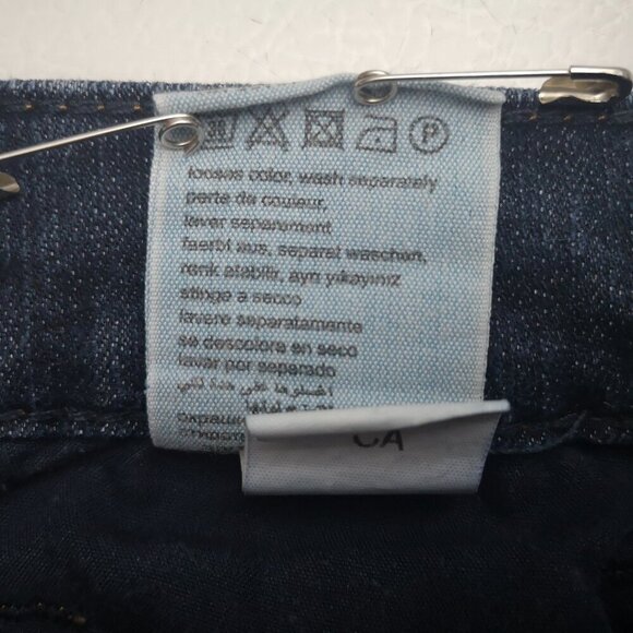 Mavi Ladies Size 30 Waist Dark Wash Molly Regular Rise Classic Bootcut Jeans - Picture 7 of 14